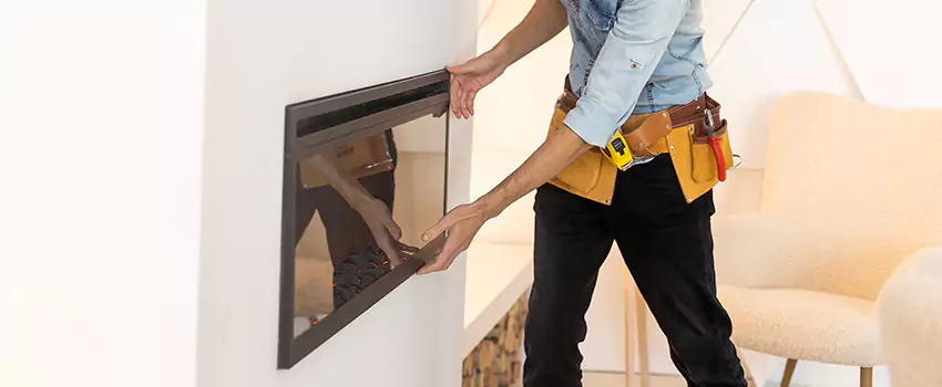 Metal Fireplace Installation in Rancho Cordova, California