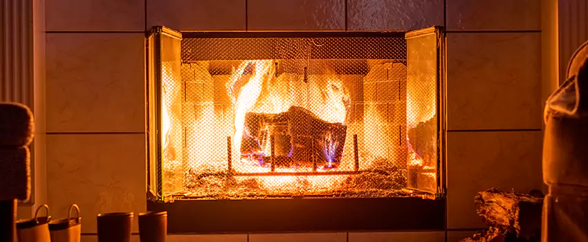 Mendota Hearth Landscape Fireplace Installation in Rancho Cordova, California