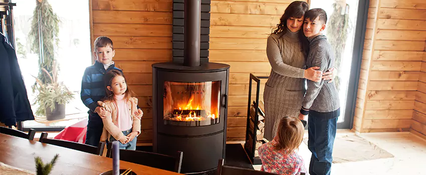 Morso Cast Iron Fireplace Insert Installation in Rancho Cordova, California