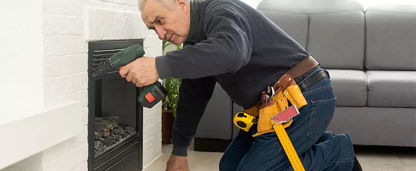 New Indoor Fireplace Installation in Rancho Cordova, California