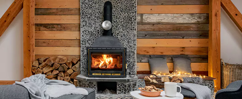 Thelin Hearth Products Direct Vent Gas Stove Fireplace Inspection in Rancho Cordova, California